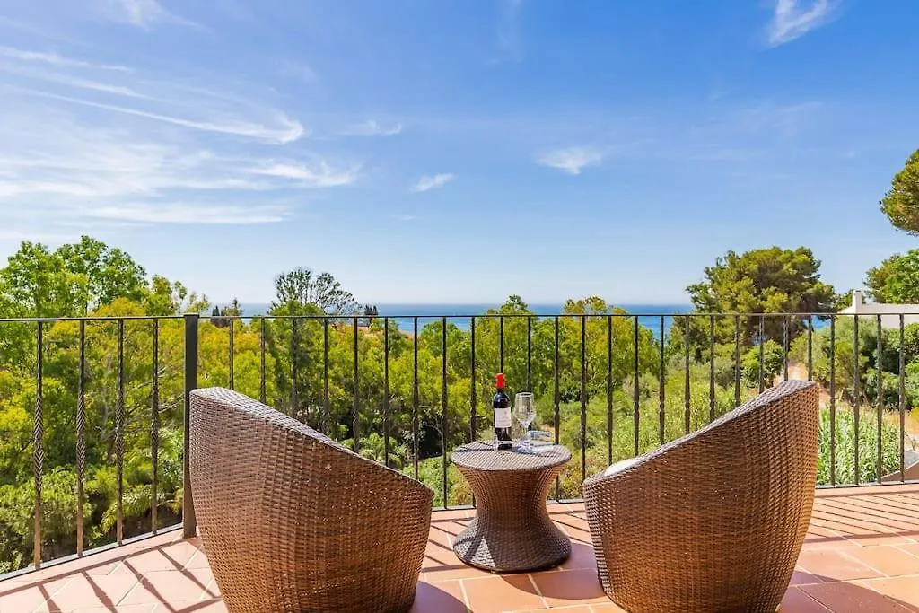 Tranquil 3 Bed Villa With Private Pool + Sea View! Benalmadena
